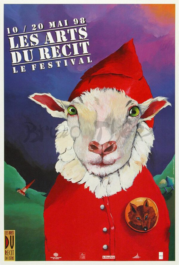 Les Arts du Récit en Isère 1998 Affiche