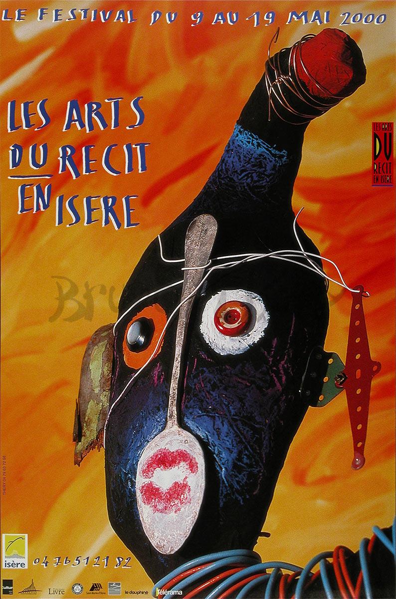 Les Arts du Récit en Isère 2000 Affiche – Image 1