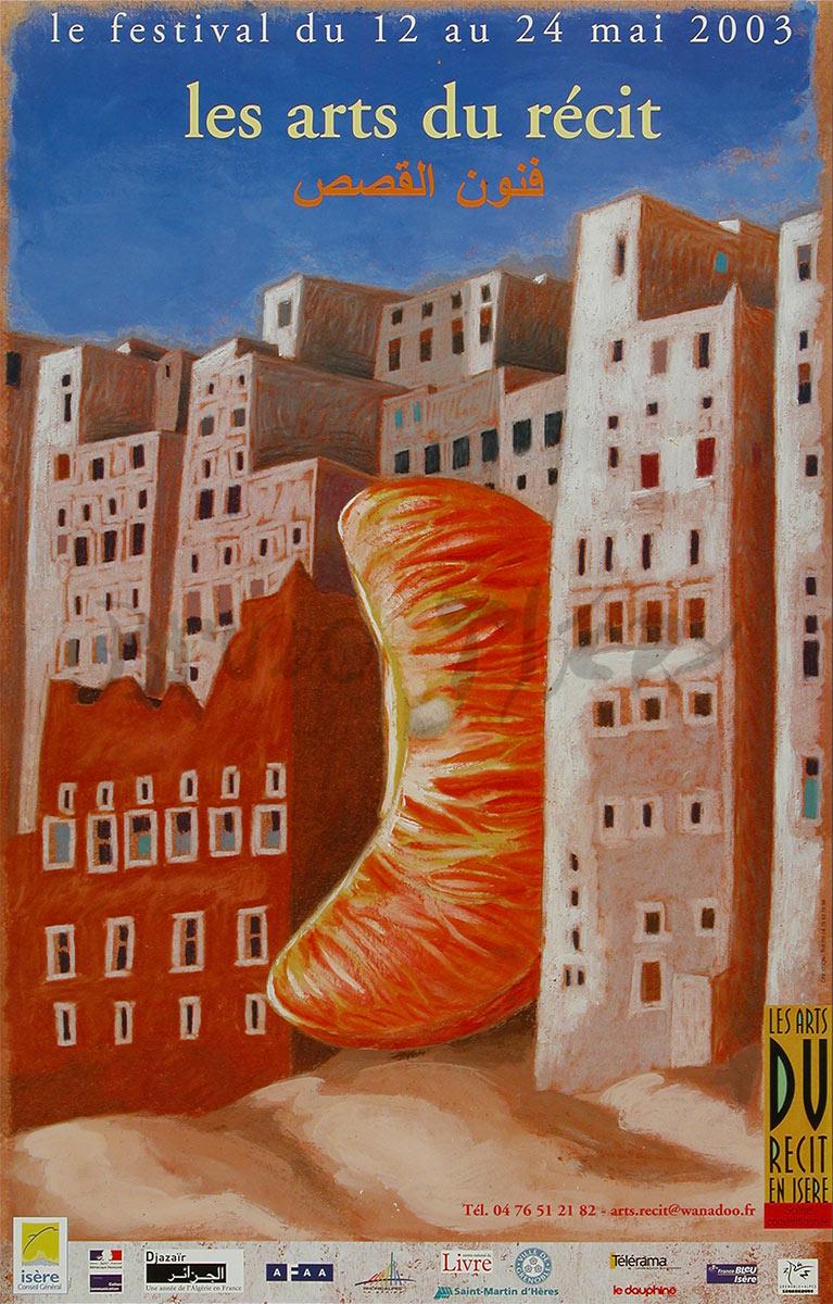 Les Arts du Récit en Isère 2003 Affiche – Image 2