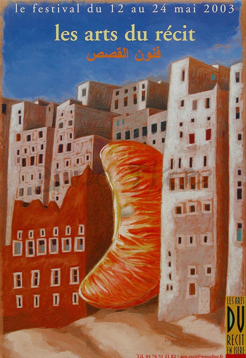 Les Arts du Récit en Isère 2003 Affiche – Image 1