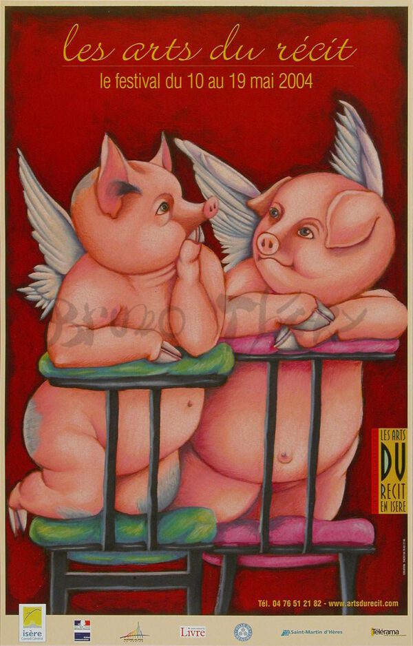 Les Arts du Récit en Isère 2004 Affiche