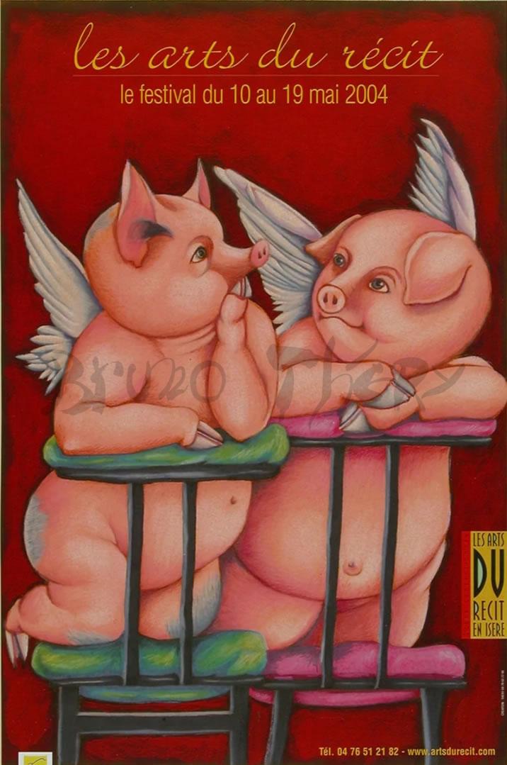 Les Arts du Récit en Isère 2004 Affiche – Image 1