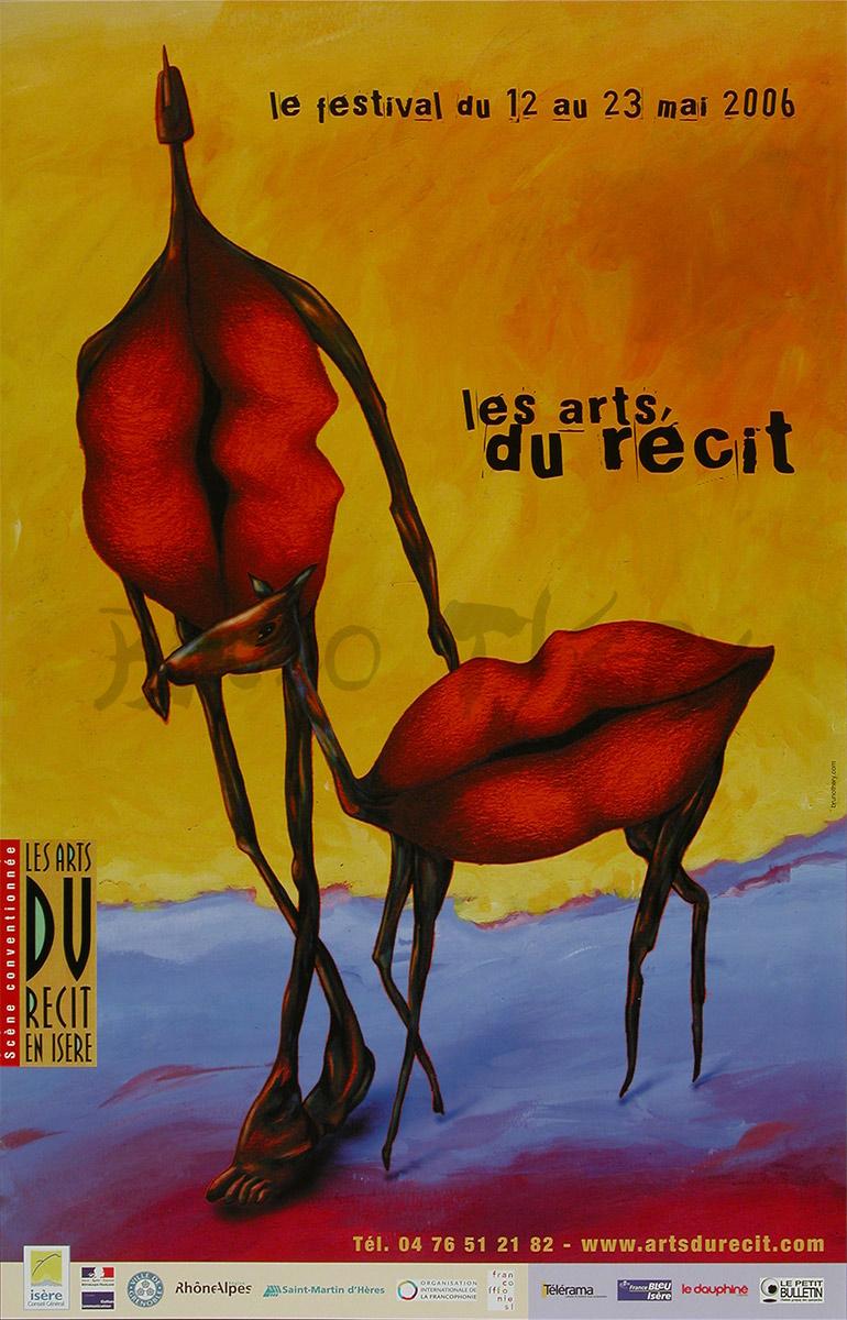 Les Arts du Récit en Isère 2006 Affiche – Image 2