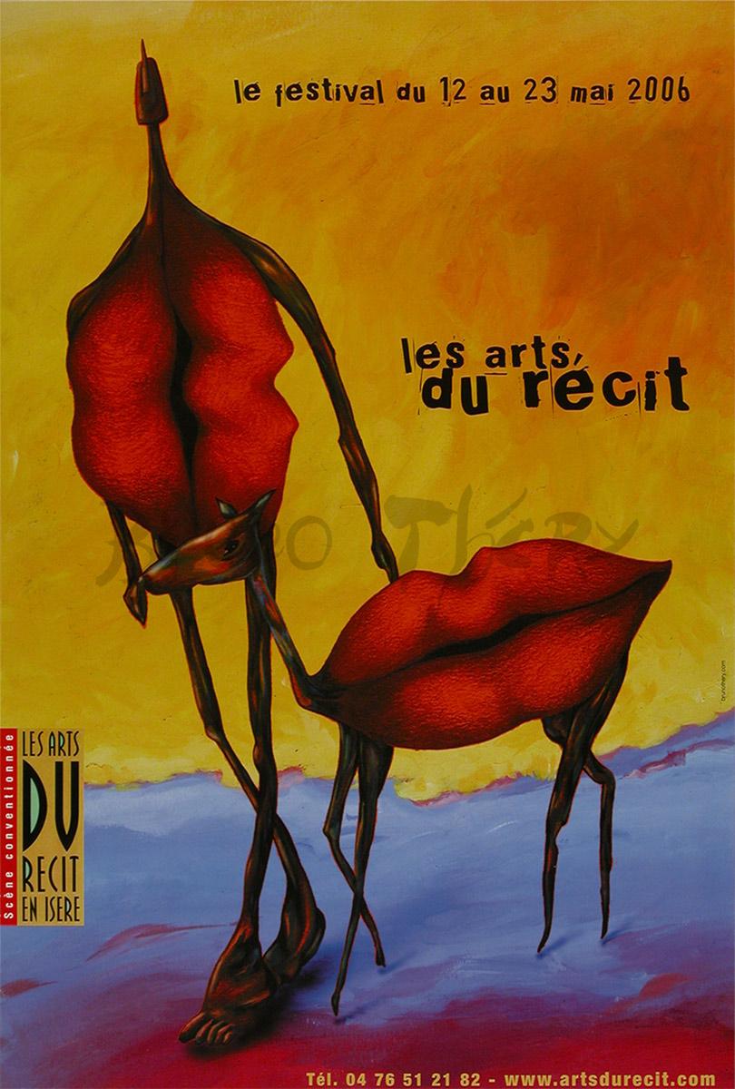 Les Arts du Récit en Isère 2006 Affiche – Image 1