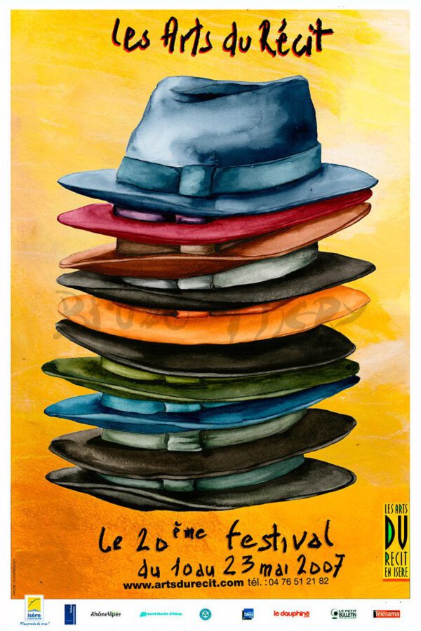 Les Arts du Récit en Isère 2007 Affiche