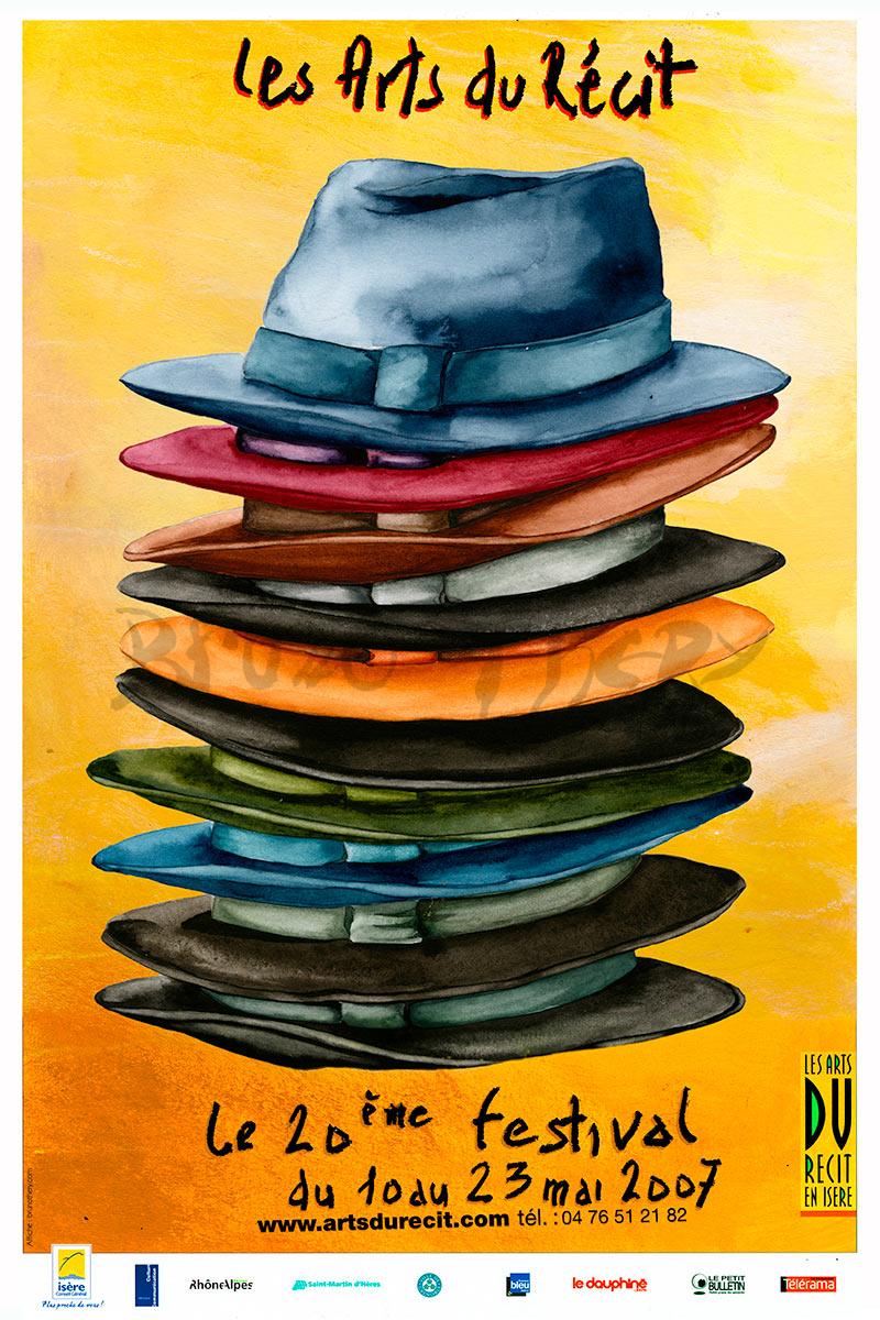 Les Arts du Récit en Isère 2007 Affiche – Image 2