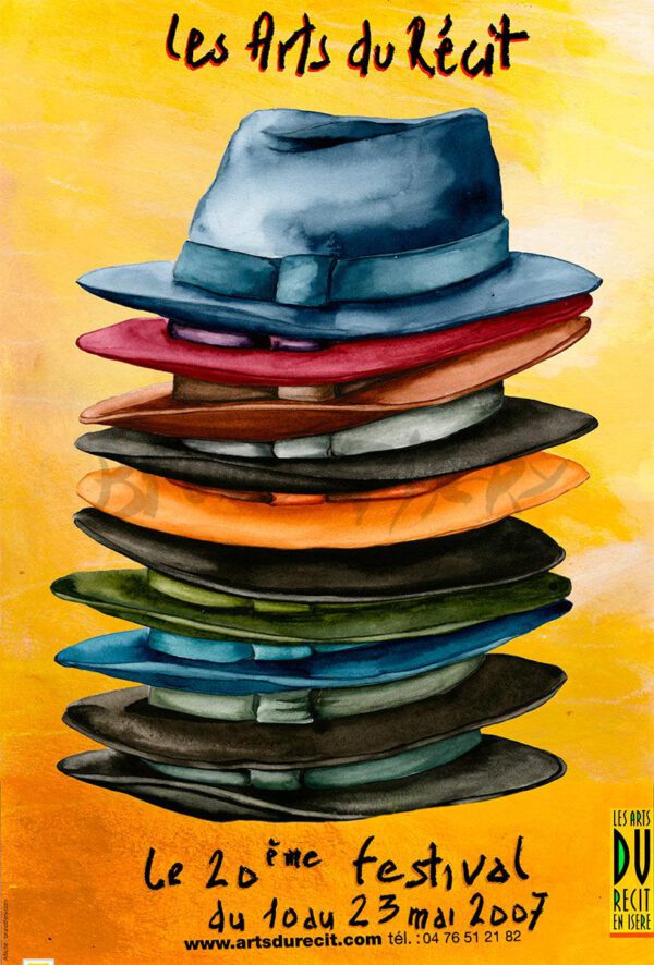 Les Arts du Récit en Isère 2007 Affiche