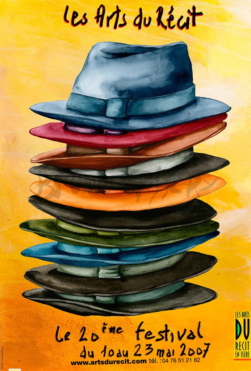 Les Arts du Récit en Isère 2007 Affiche – Image 1