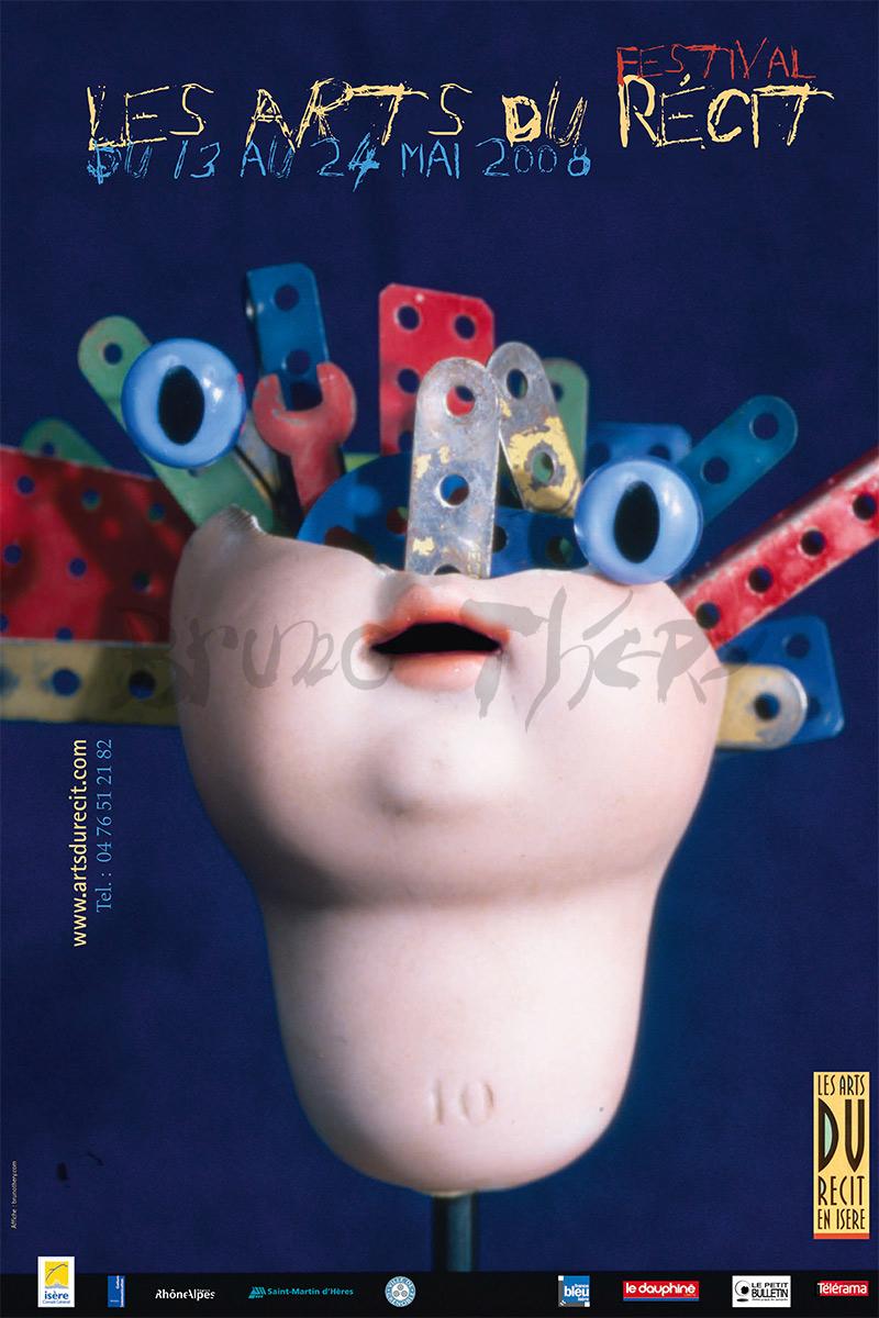 Les Arts du Récit en Isère 2008 Affiche – Image 2