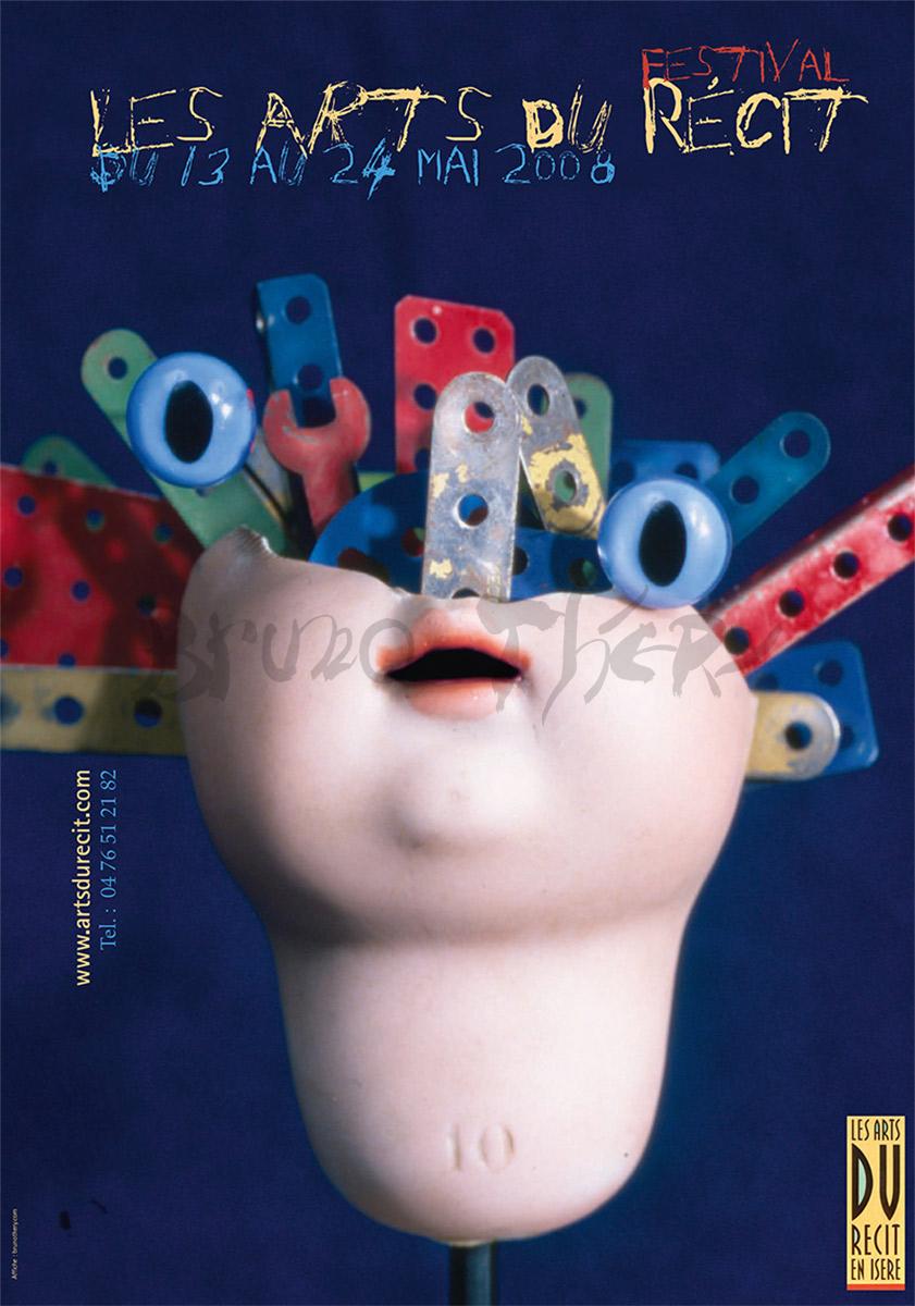 Les Arts du Récit en Isère 2008 Affiche – Image 1