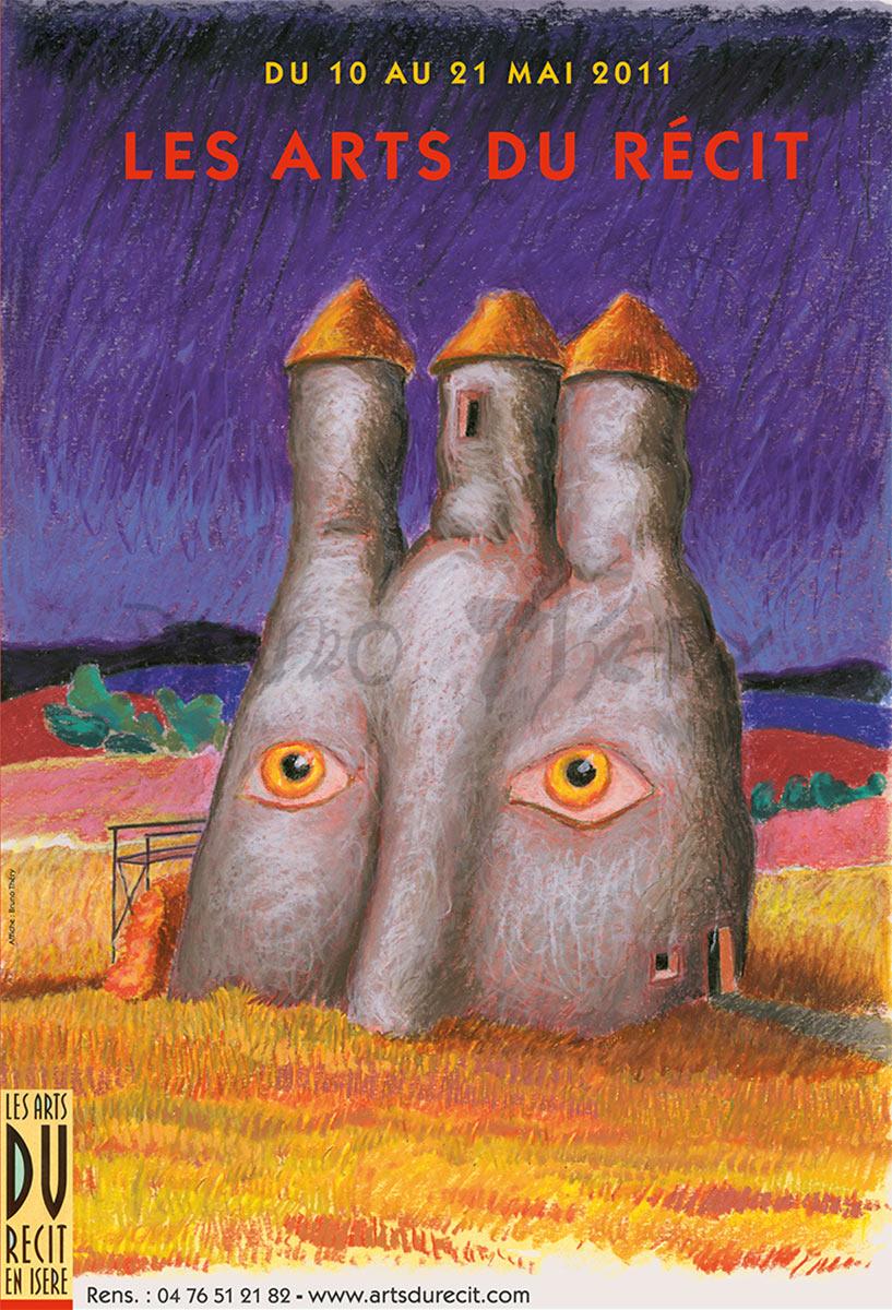 Les Arts du Récit en Isère 2011 Affiche – Image 1