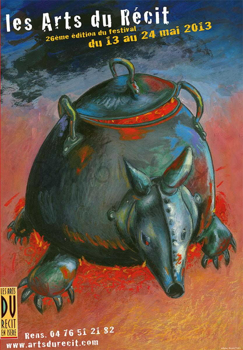 Les Arts du Récit en Isère 2013 Affiche – Image 1