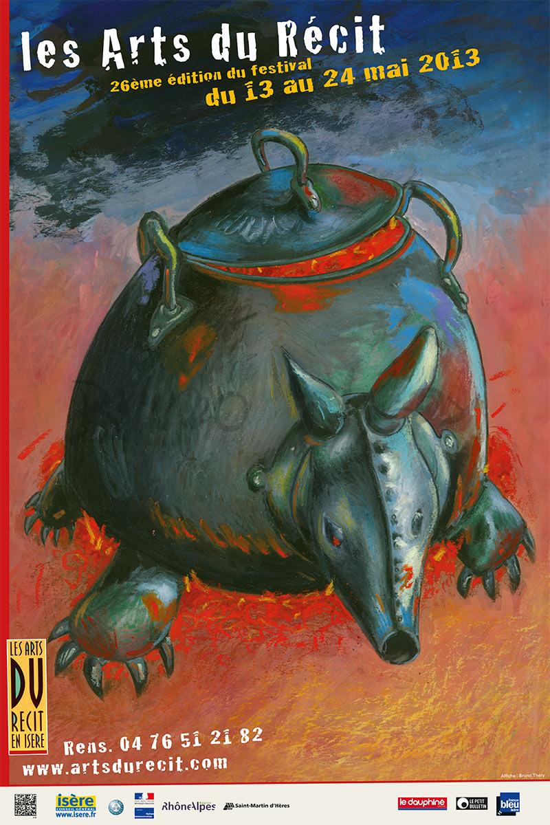 Les Arts du Récit en Isère 2013 Affiche – Image 2