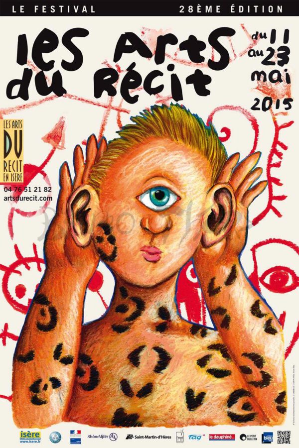 Les Arts du Récit en Isère 2015 Affiche