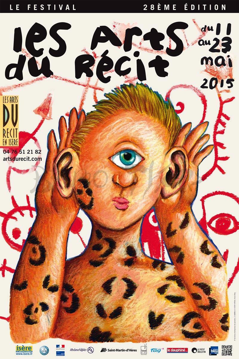 Les Arts du Récit en Isère 2015 Affiche – Image 2