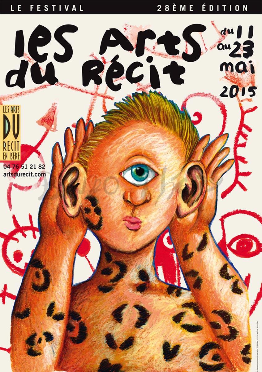 Les Arts du Récit en Isère 2015 Affiche – Image 1