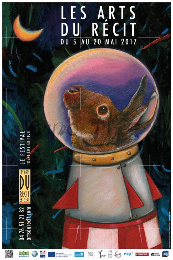 Les Arts du Récit en Isère 2017 Affiche