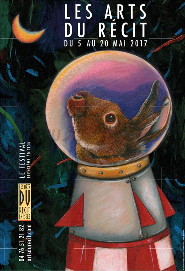 Les Arts du Récit en Isère 2017 Affiche