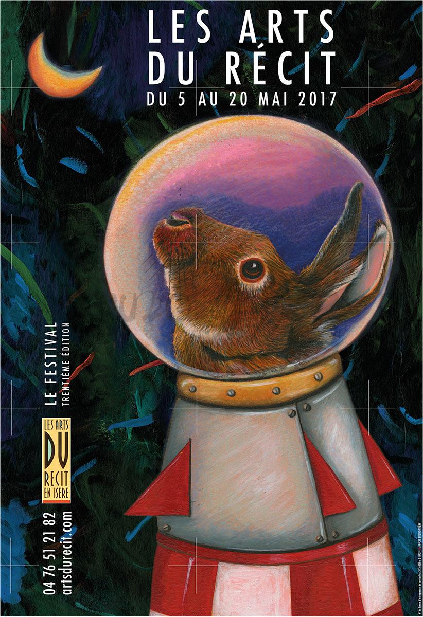 Les Arts du Récit en Isère 2017 Affiche – Image 1