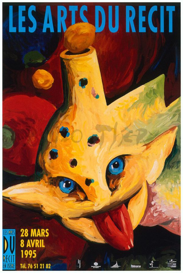 Les Arts du Récit en Isère 1995 Affiche