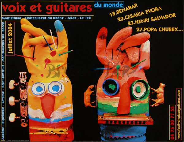 Voix et guitares du monde - 2004