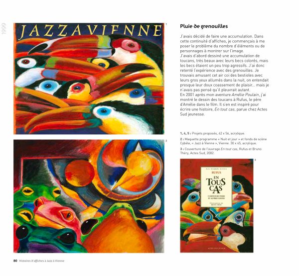 Histoires d'affiches à Jazz à Vienne, pages affiches 1999